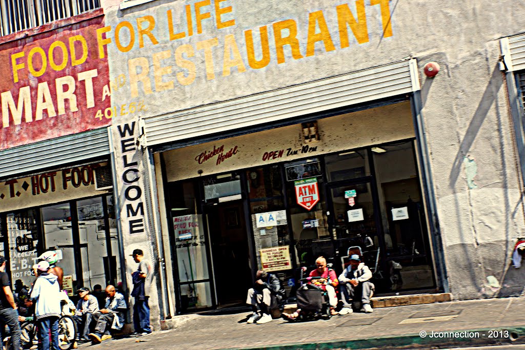 Skid Row ► Food For Life ► Los Angeles, CA, USA by Easy Street Images ©