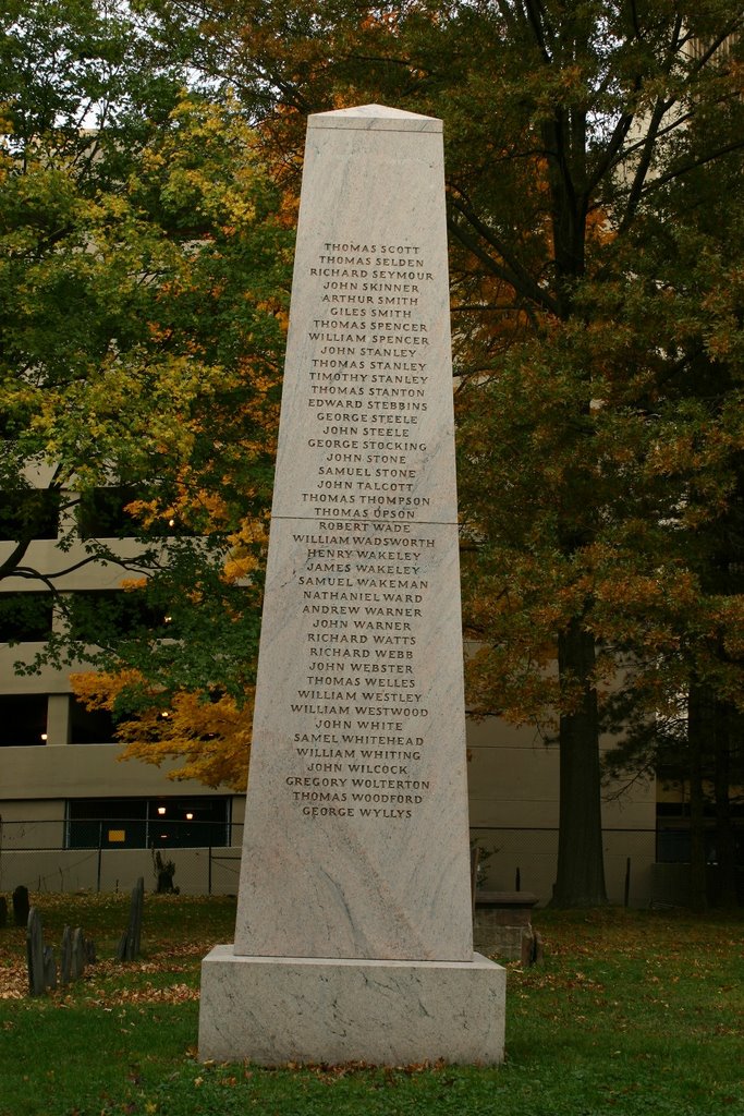 Founders of Hartford, CT (old cemetery downtown) 4 by nsheedy