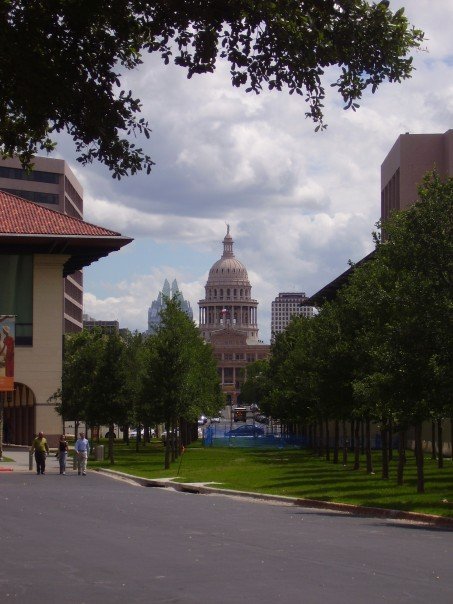 View of the Capitol from campus by cajunaggie08