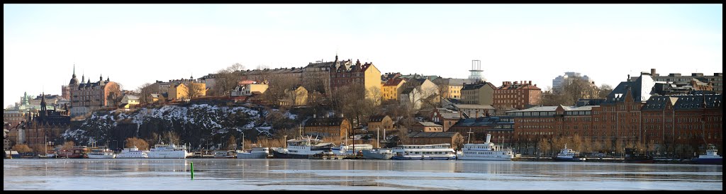 Mariaberget på Södermalm by Jan Öhrström