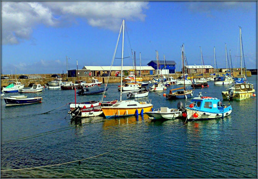 Penzance Harbour by Andy Rodker