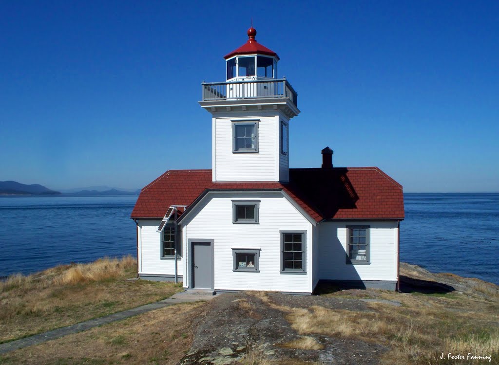 Patos Island Lighthouse by Foster Fanning