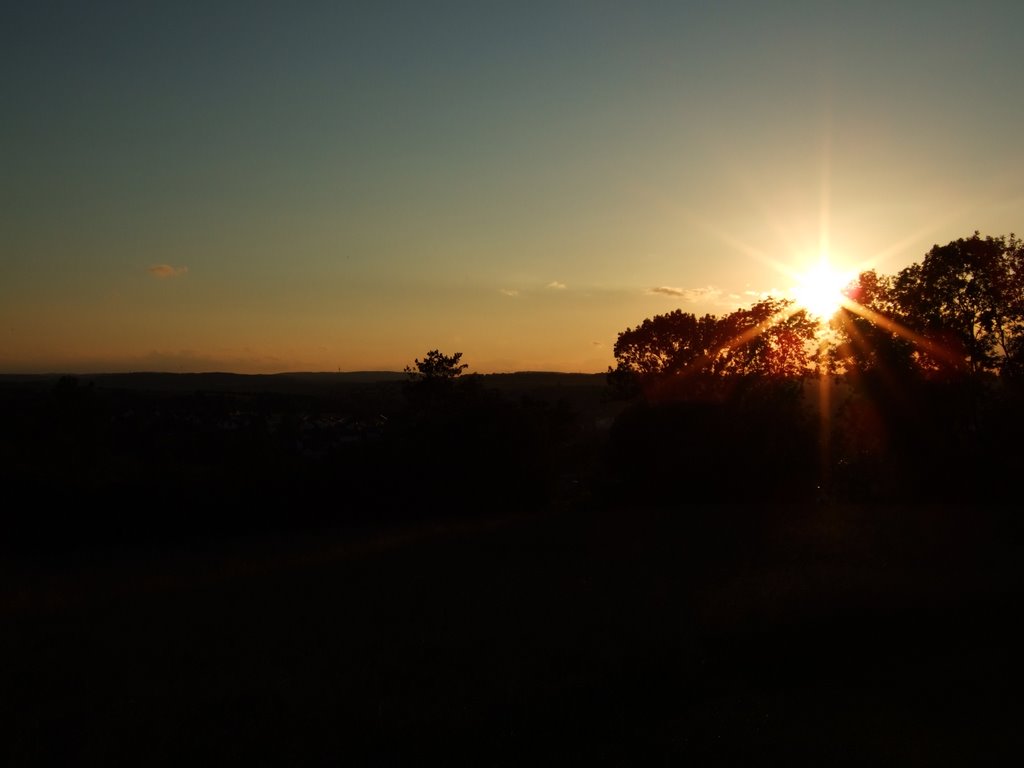 Sonnenuntergang auf dem Ersberg by JoeRa