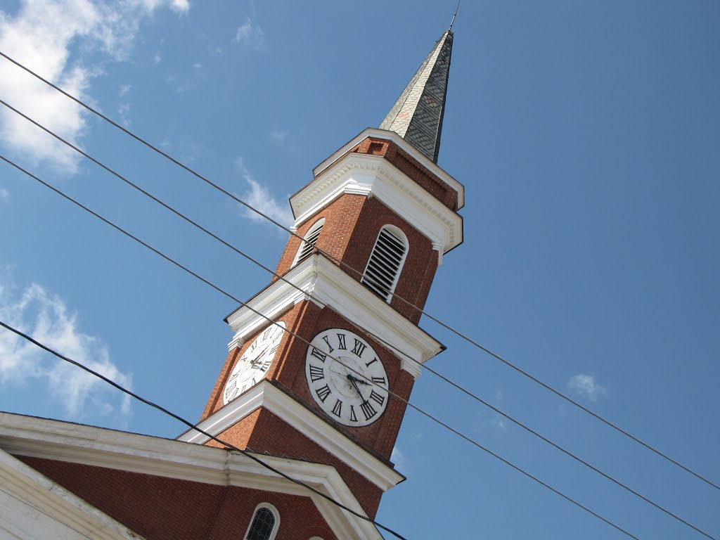 Town Clock Church by SchuminWeb