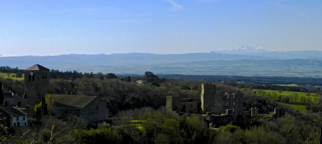 Castèl de Saissac de Cabardés by Franc Bardou