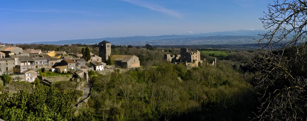 Castèl e ciutat de Saissac de Cabardés by Franc Bardou