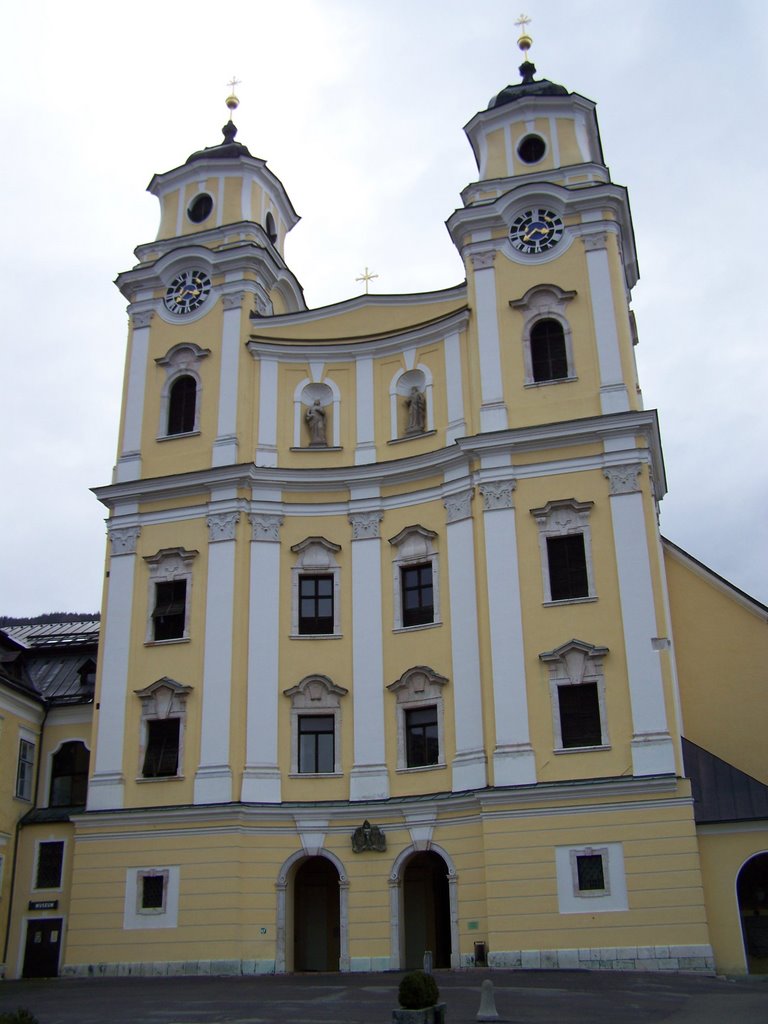 St. Michael's Church in Mondsee---Sound of Music Wedding Church by rhl130