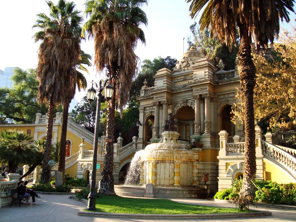 Beauty Santa Lucía Hill, Santiago de Chile by Agustín Olivares