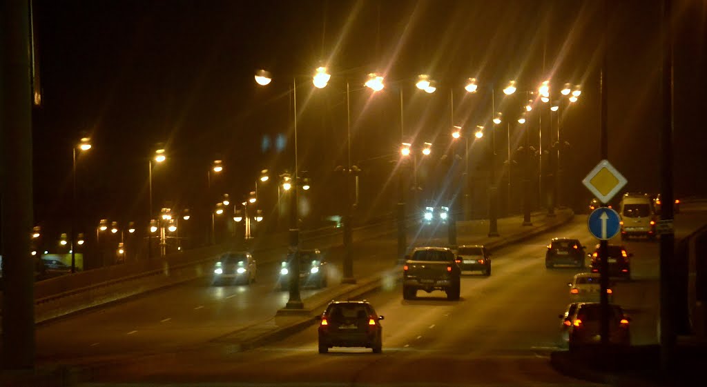 СПб. Ночная набережная. / Night promenade. by av ivan