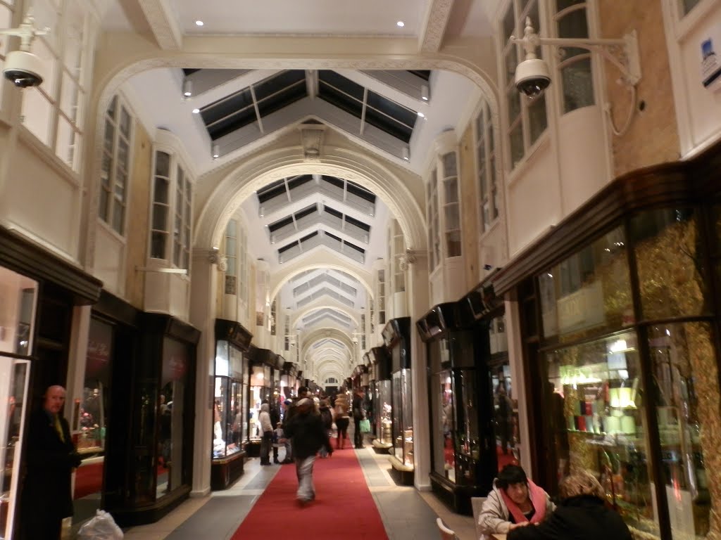 Interior of Burlington Arcade by Joaquín Vilas