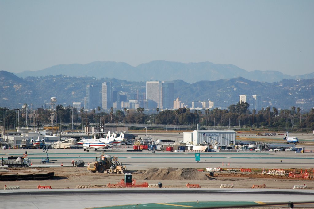 Century City from LAX by Tony Perkins