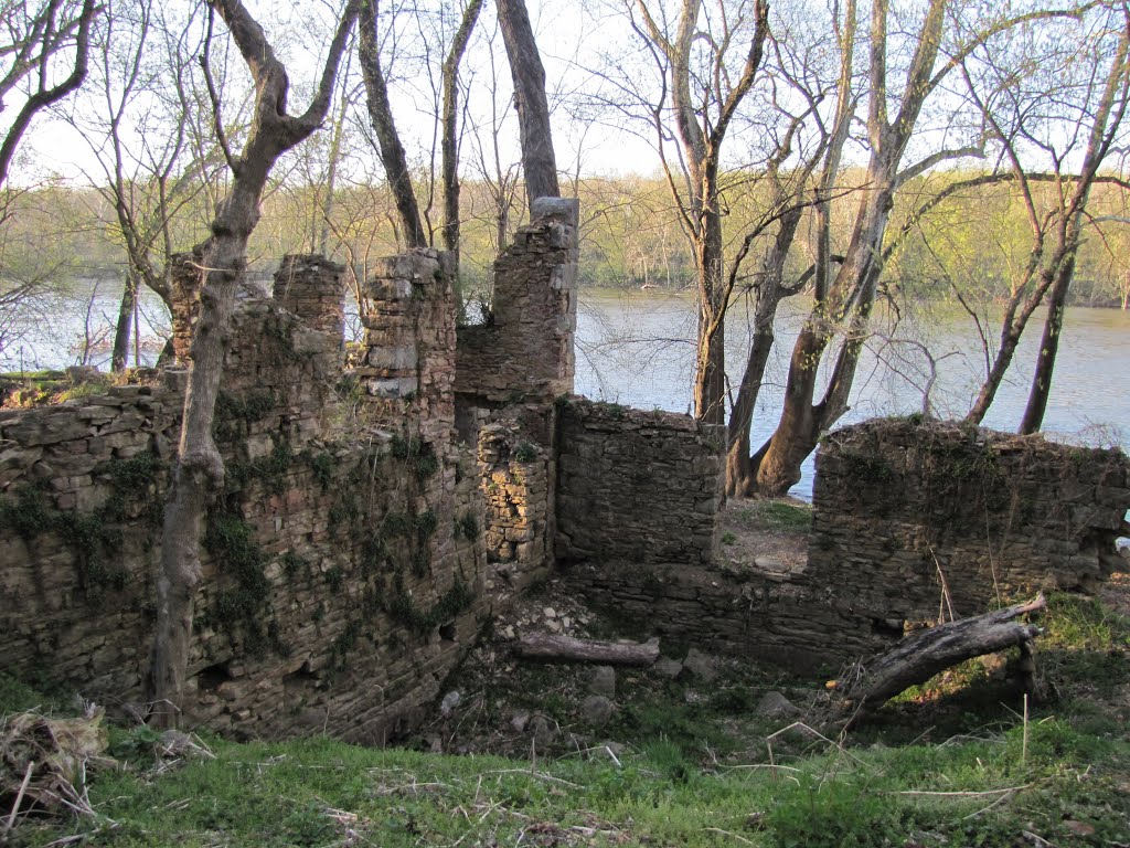 Potomac River Road Ruins by Chris Sanfino