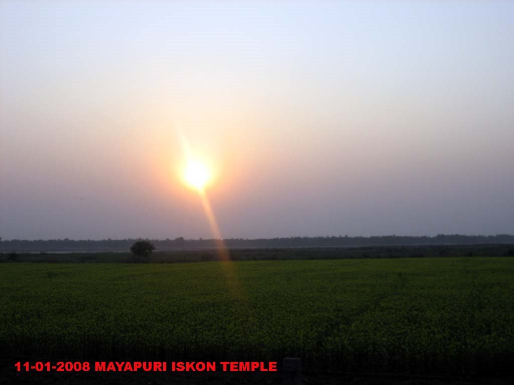 SUN SET VEIW AT MAYAPURI by rdbansiya