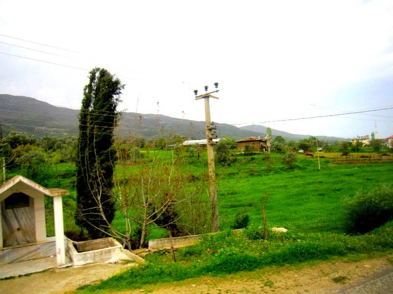 Bir manzara, Beydağ yolu by Osman Ünlü