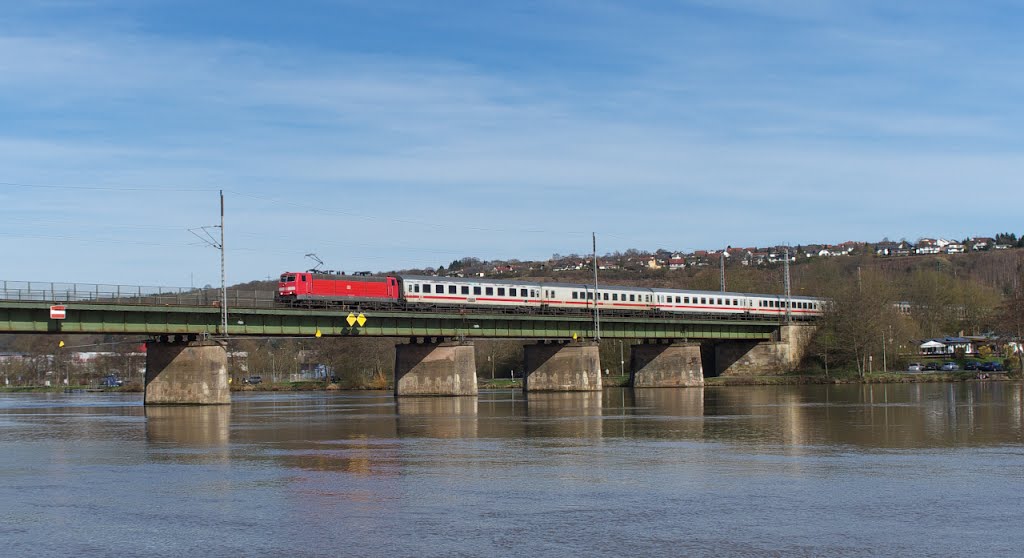 Baureihe 181 mit IC 134 nach Luxemburg - 14.04.2013 by ivie1