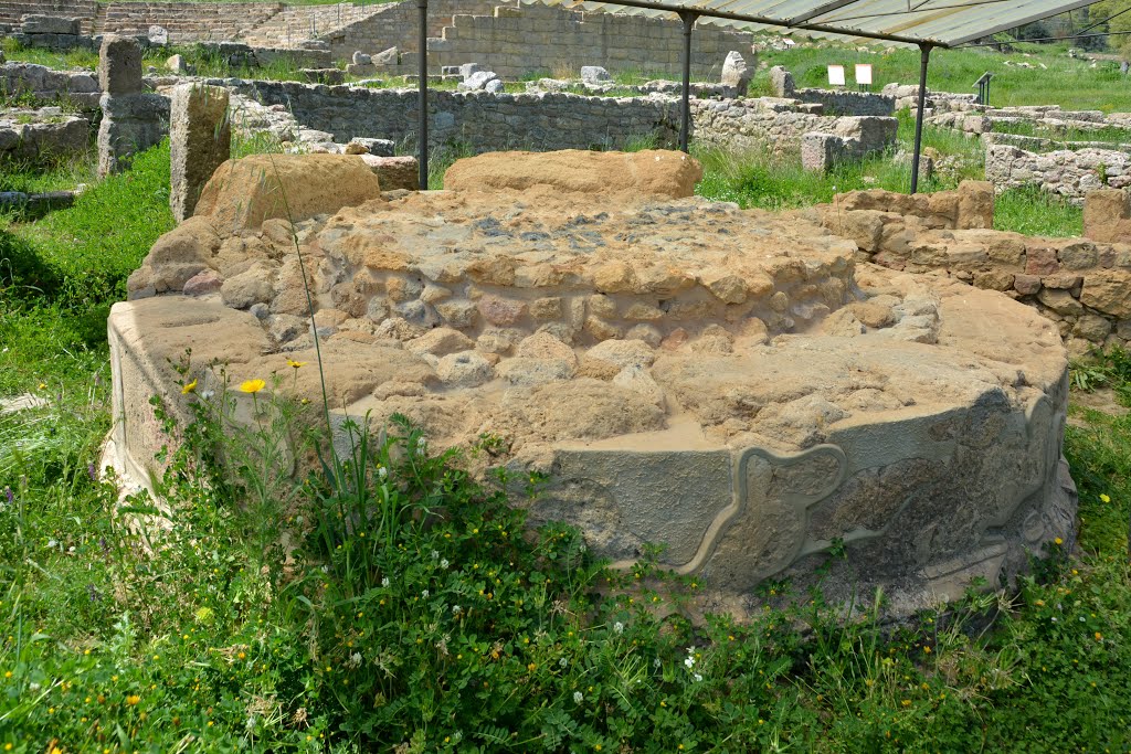 Morgantina, Aidone, Enna. by Nicola e Pina in Sicilia