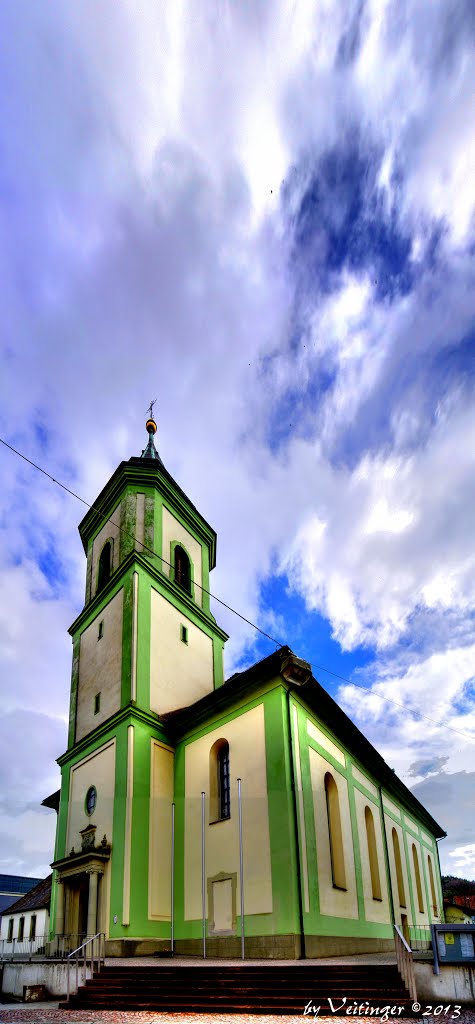 Kath. Kirche Waldshut 3 (vertical Panorama) by Veitinger