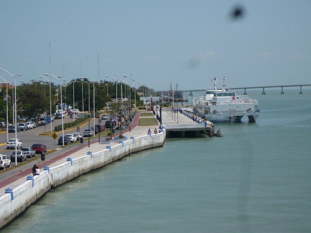 Vista Malecon Cd del Carmen by Felipe Martinez Hern…