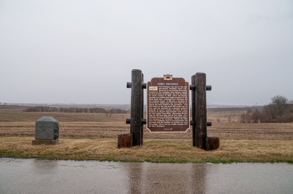 Fort Defiance Historical Marker by D200DX