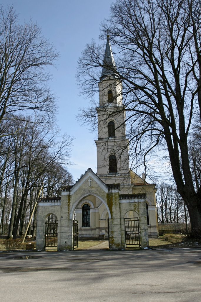 Zalenieki church by ainars brūvelis