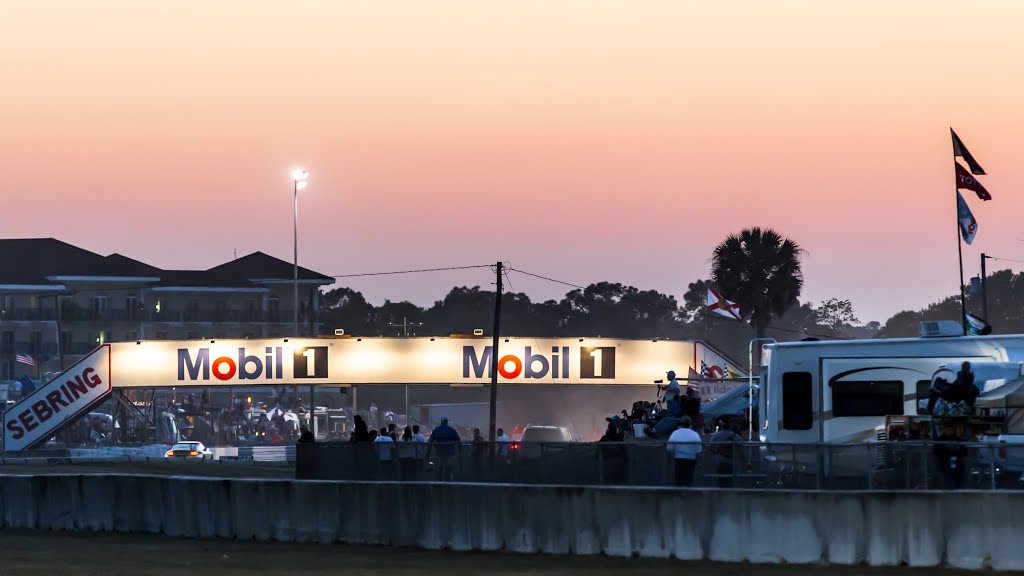 Sebring at Dusk by Mark Kortum