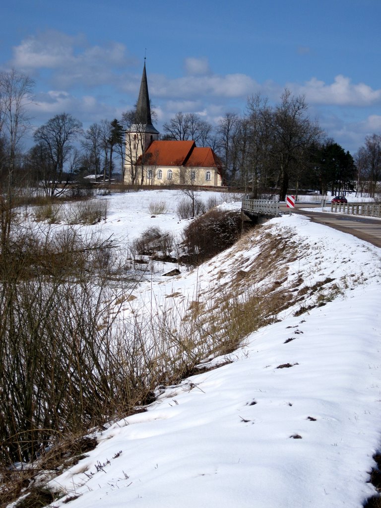 Apriki Evangelic Lutheran Church by Laima Gūtmane(simka)