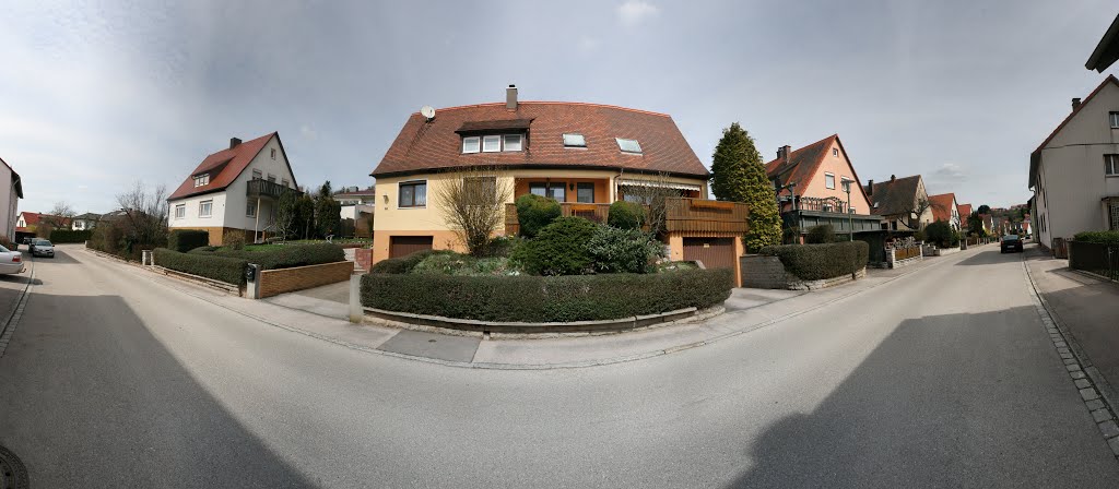 Konradstraße Panorama by Anton Schoenmeier