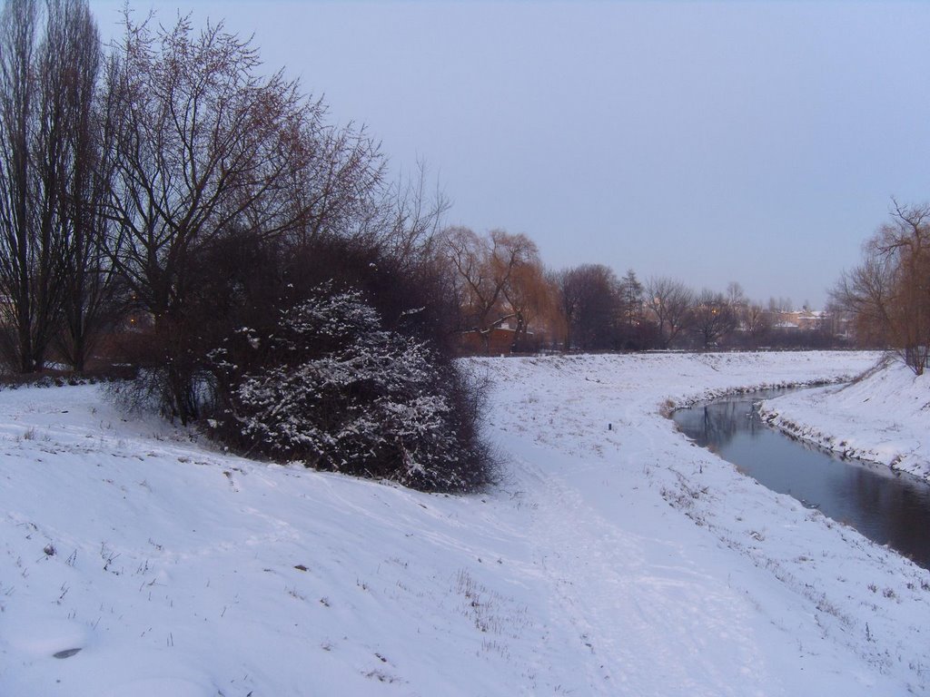 River in Lublin -Feb2008 by J.Kruszynski