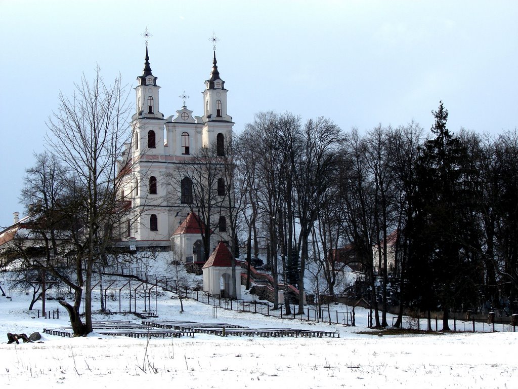 The Holly Cross Church by Rimgaudas Bernotas