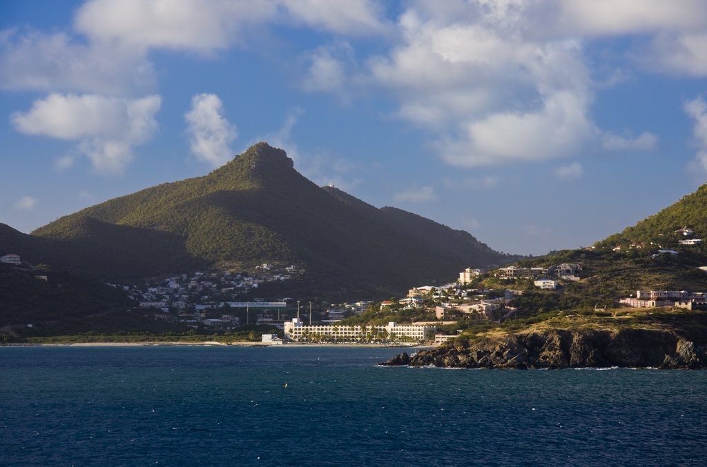 Resort on St. Maarten by Phil Comeau