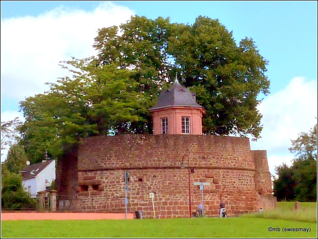 Mb - Pfalzel Trier Bastei an der Mosel mit einem hübschen Rokokopavillion by ♫ Swissmay 2