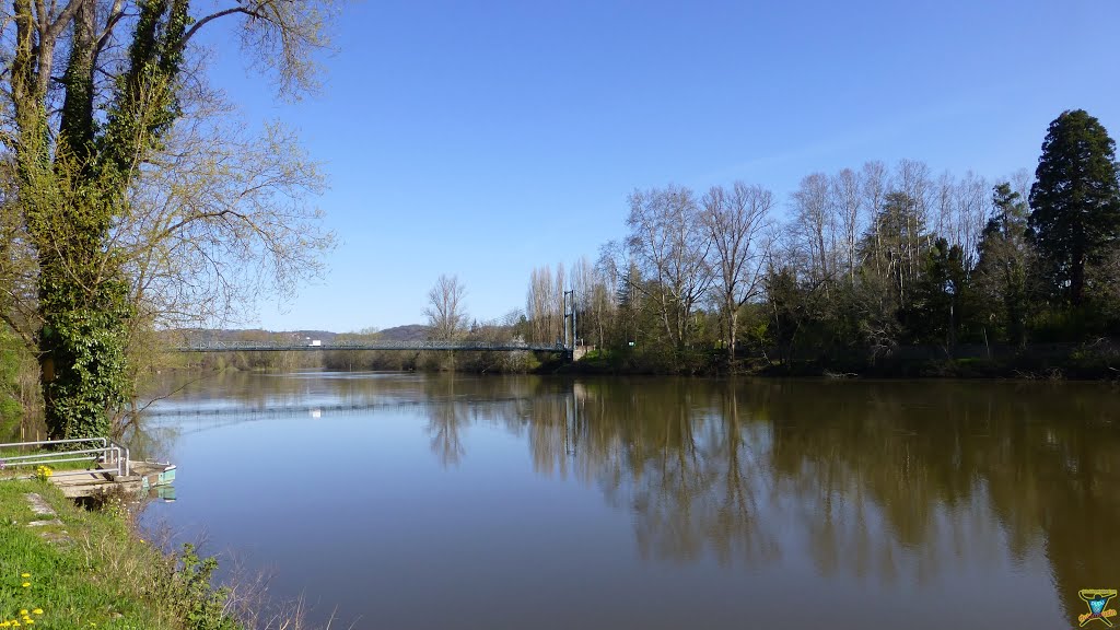 Le Lot depuis le chemin sur berge menant de Albas au hameau de Cambou by Dudu DuLimousin