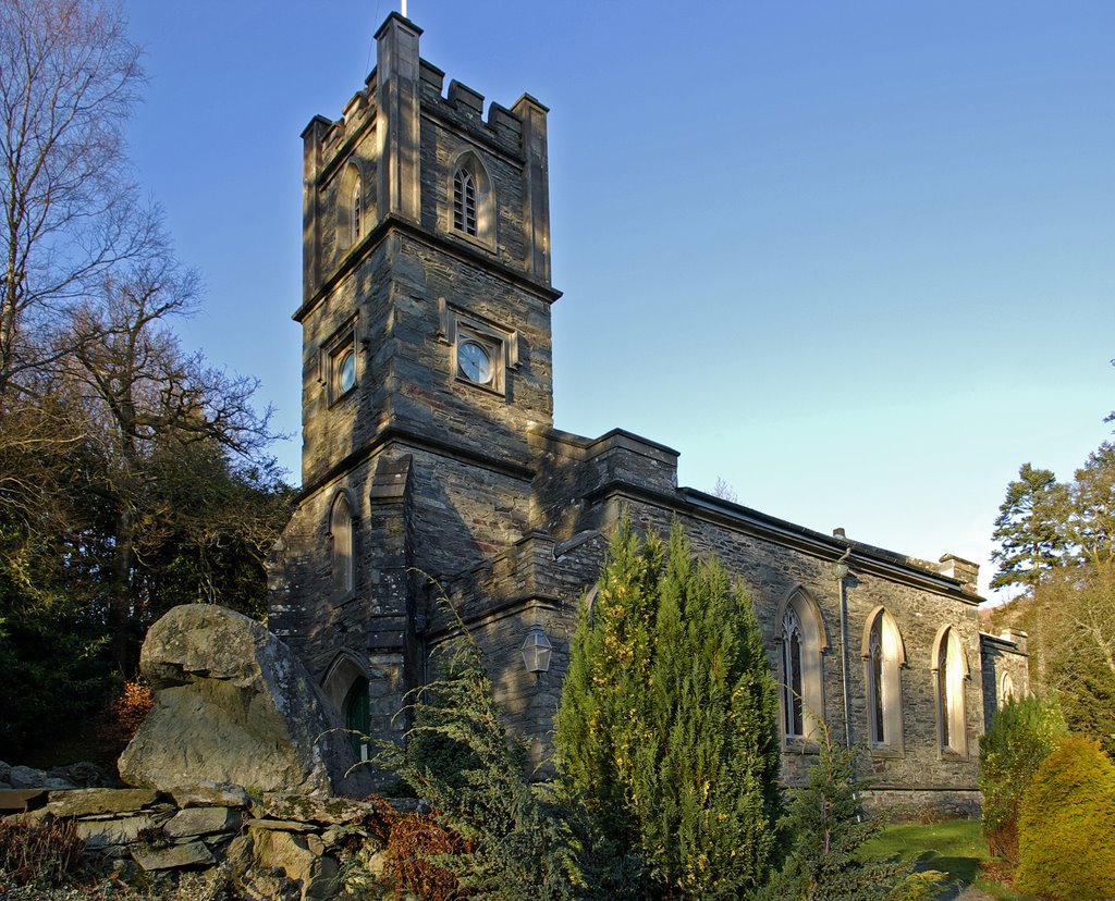 Church Near Rydal Mount 2 by johnjamesbarker