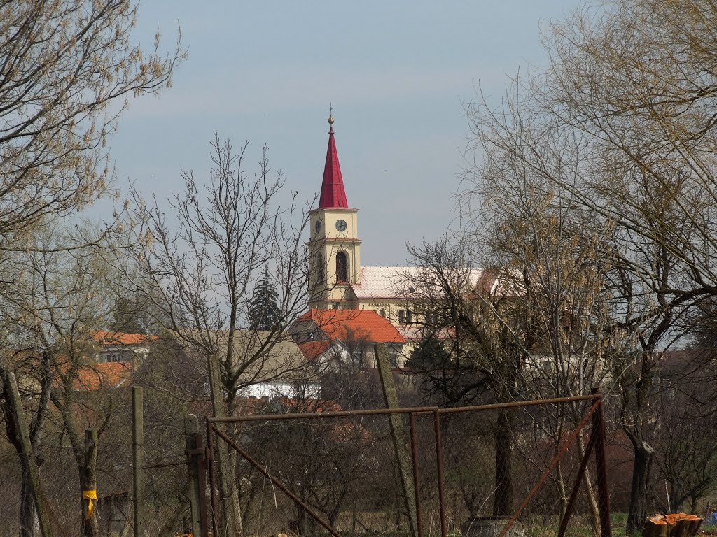 Kostel Všech svatých v Ořechově - 17.4.2013 by Robin - psí turista