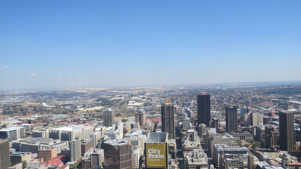 View from the top of the Carlton Centre by tom129