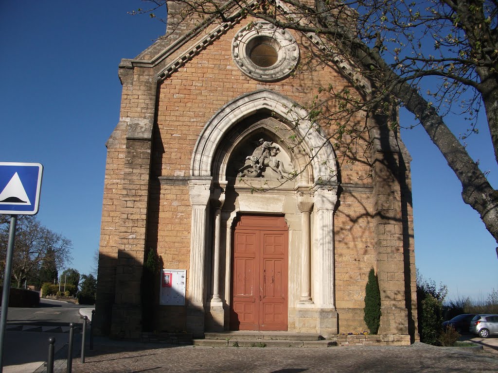 L eglise de poleymieux by Salomon BARZILAI & Jerome IBY