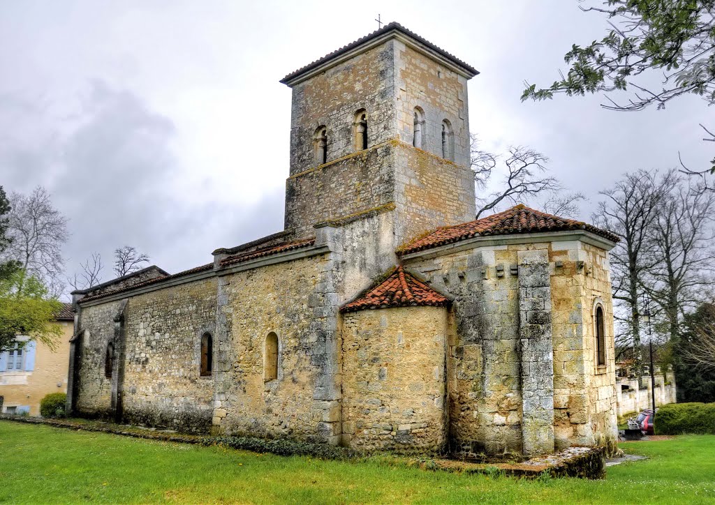 Eglise de Vendoire, Dordogne by jl capdeville