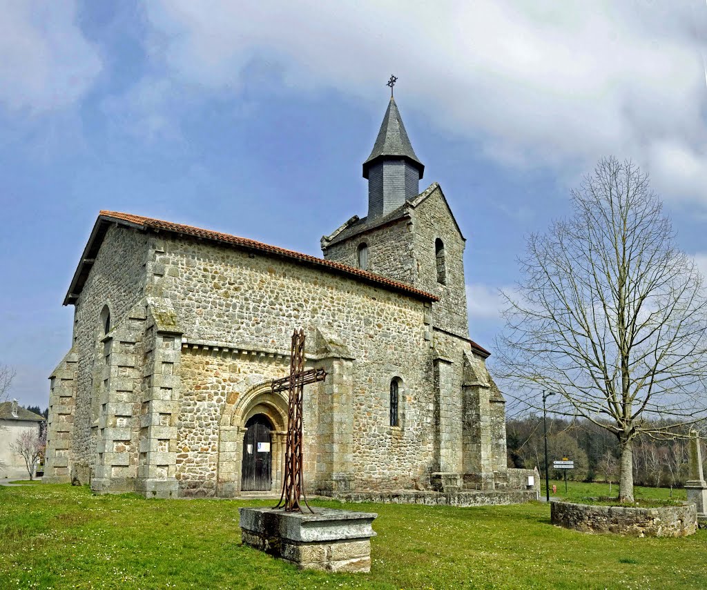 Eglise de Milhaguet, Haute Vienne by jl capdeville