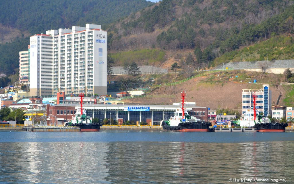 장승포항 유람선 터미널 [ 長承浦 遊覽船 停留場 / Jangseungpo cruise ship terminal ] by 김 철 봉