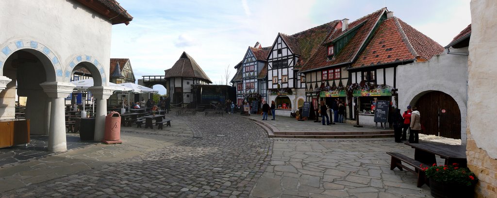 Das Dorf (Panorama) by A.Braun