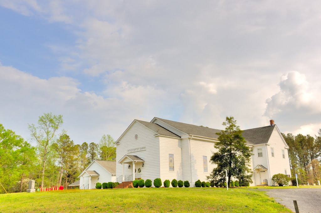 VIRGINIA: SUSSEX COUNTY: Antioch Baptist Church (1839), 20230 Peters Bridge Road (S.R. 631) by Douglas W. Reynolds, Jr.