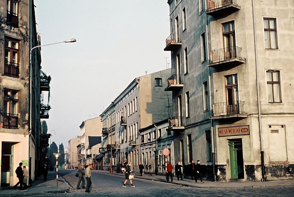 Łódź 1970, ul. Składowa (Fot. Witold) by cacuskrupka