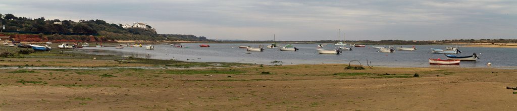 Panorama near Vila Nova de Cacela in Portugal by André Wolff