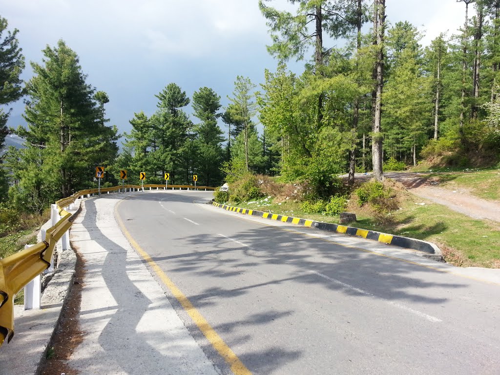 A View Of - Abbottabad Road Near Kali Matti., Pakistan ...Picture By Ijaz Ahmad Mughal by ijaz ahmad mughal اعجاز احمد مغل