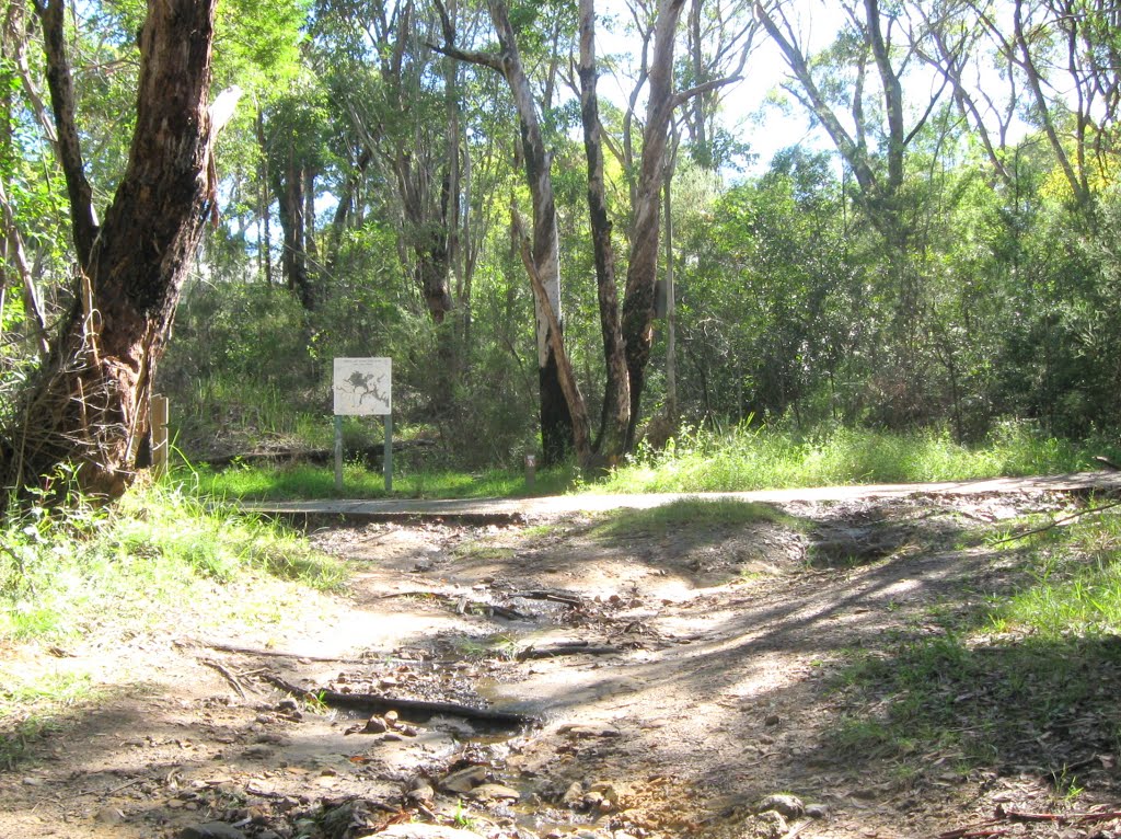 The GNW track intersection with Kissing Point Rd Sth Turramurra access by Rob262