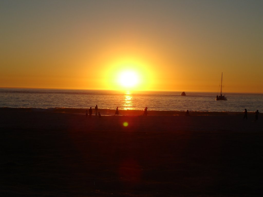 Sunset at Camps Bay by Hallee