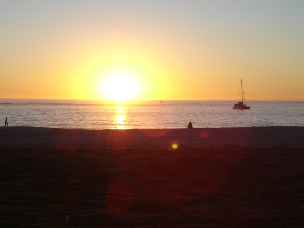 Sunset at Camps Bay by Hallee