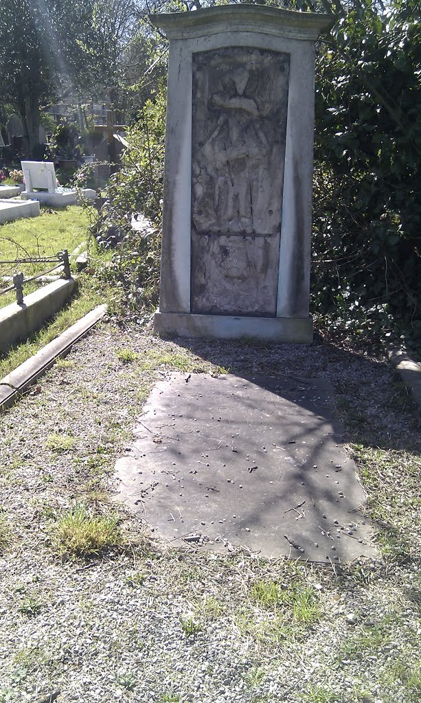 Fredrick Horniman's Grave by Michael Abrahams