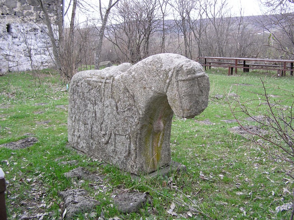 Monument of the Horse at the tomb. Late Middle Age by EnricoGEO