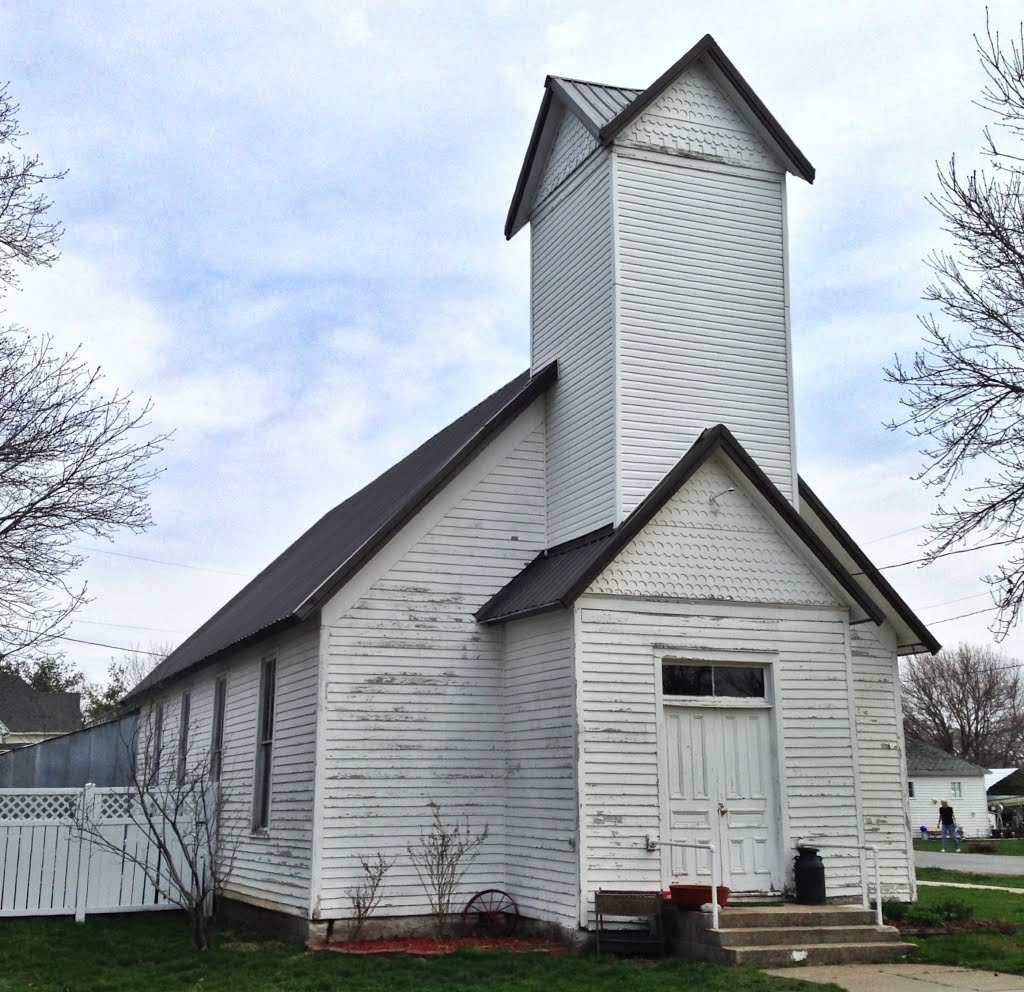 Abandoned Church - Hills, Iowa by KingHawkFan